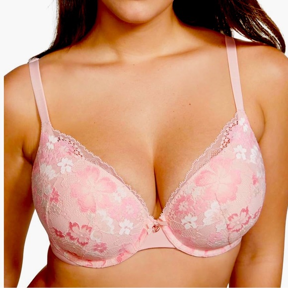 Victoria's Secret Push Up Bra, Full Coverage, Lace and Smoothing Size 34DDD - Picture 1 of 12